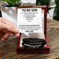 To my son special bracelet