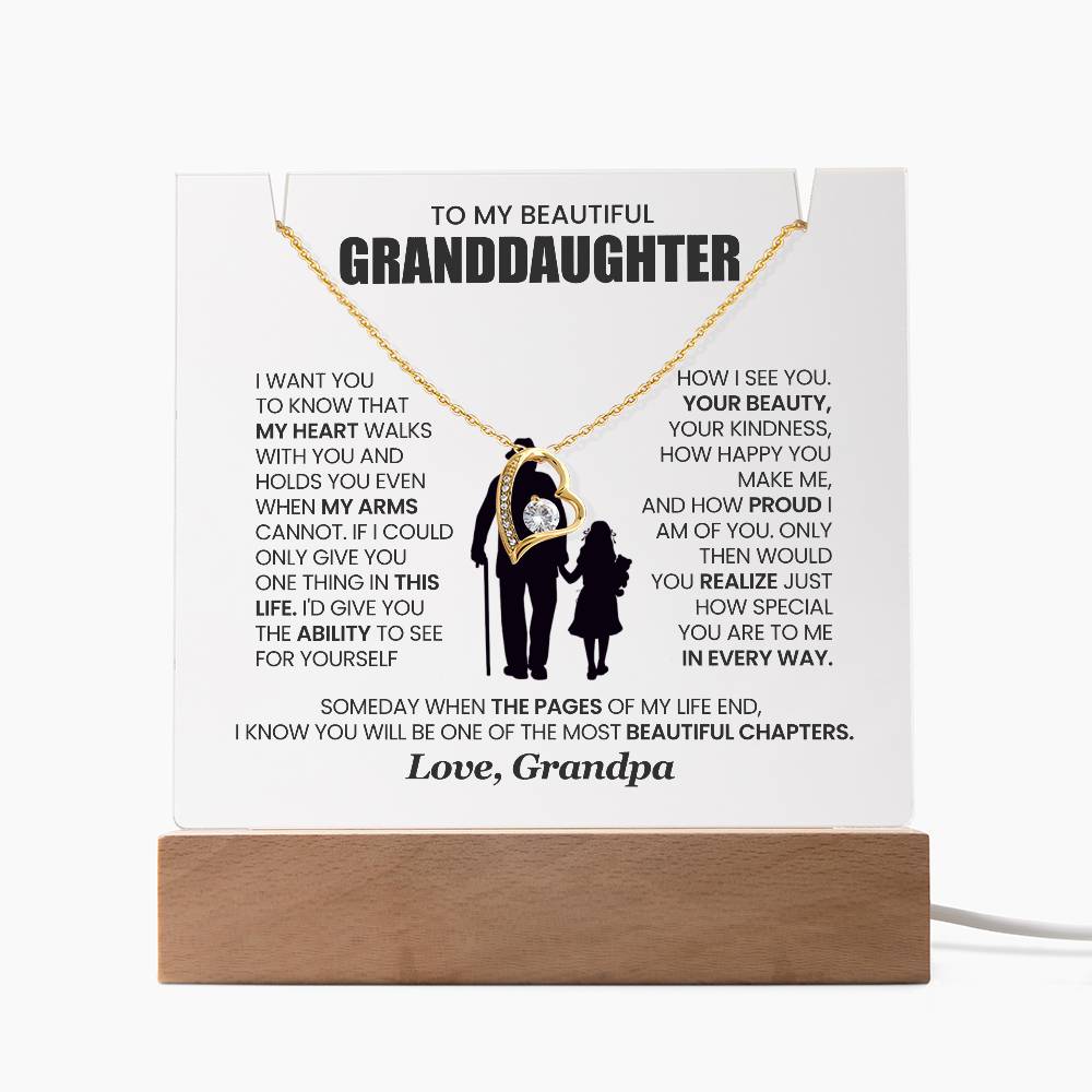 Beautiful daughter keepsake gift