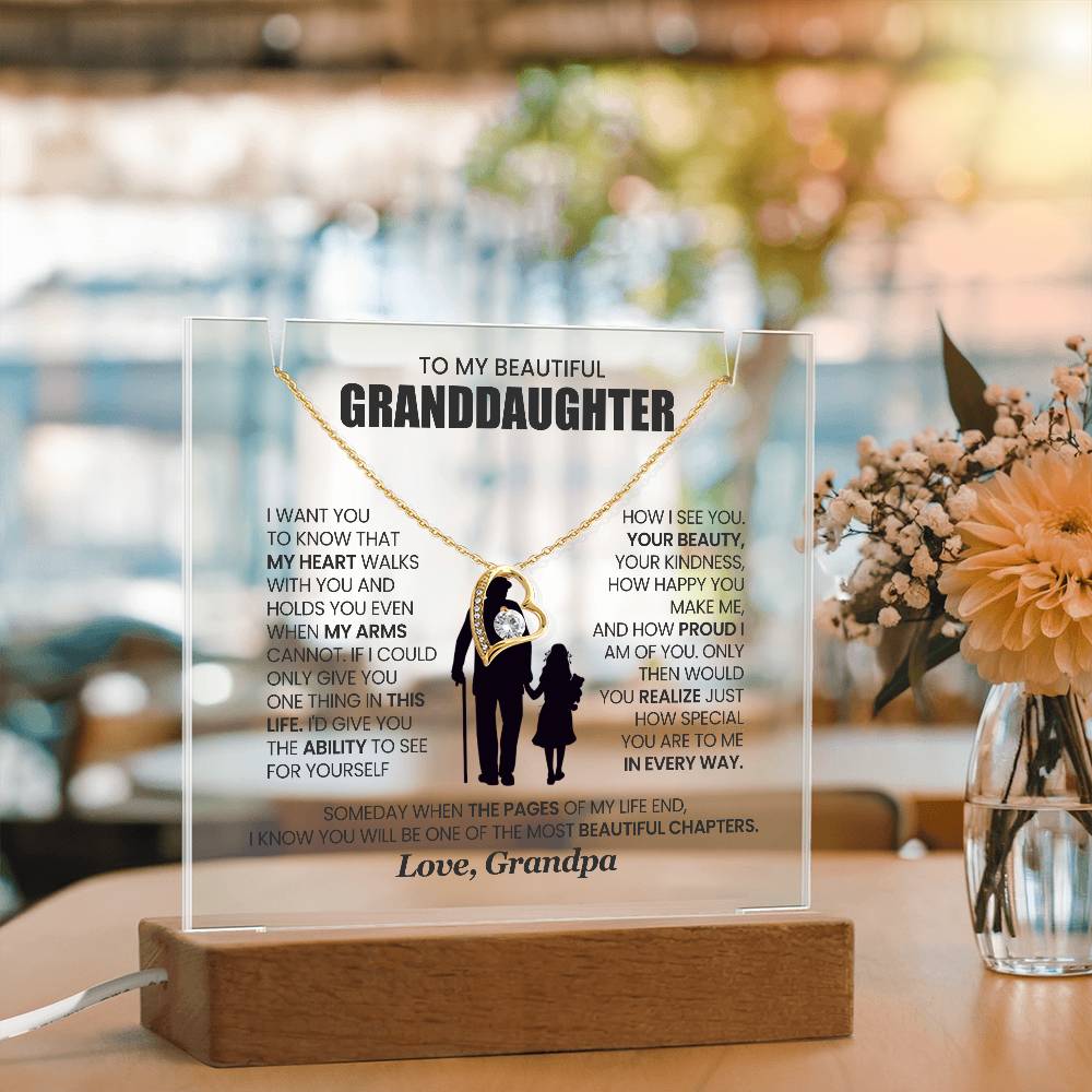 Beautiful daughter keepsake gift