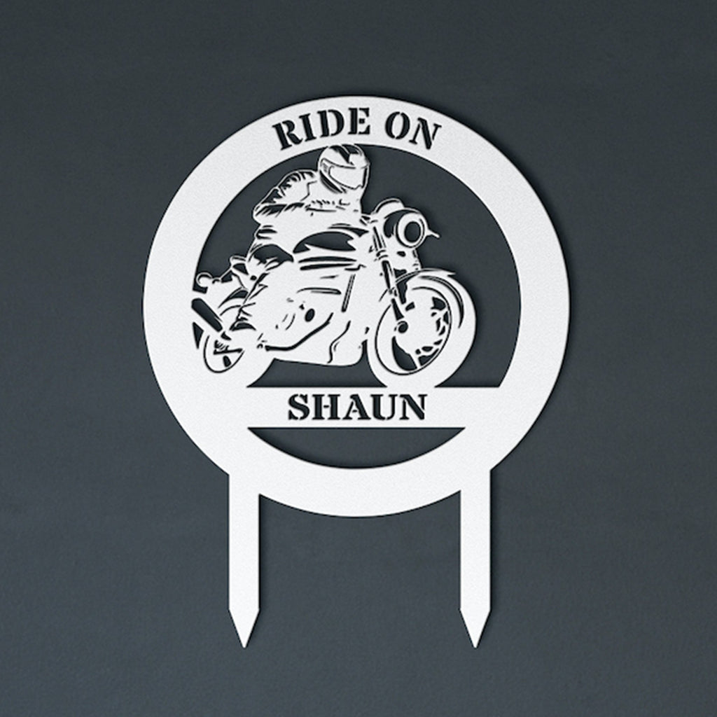 Customized Motorcycle Yard Sign – Twenty60
