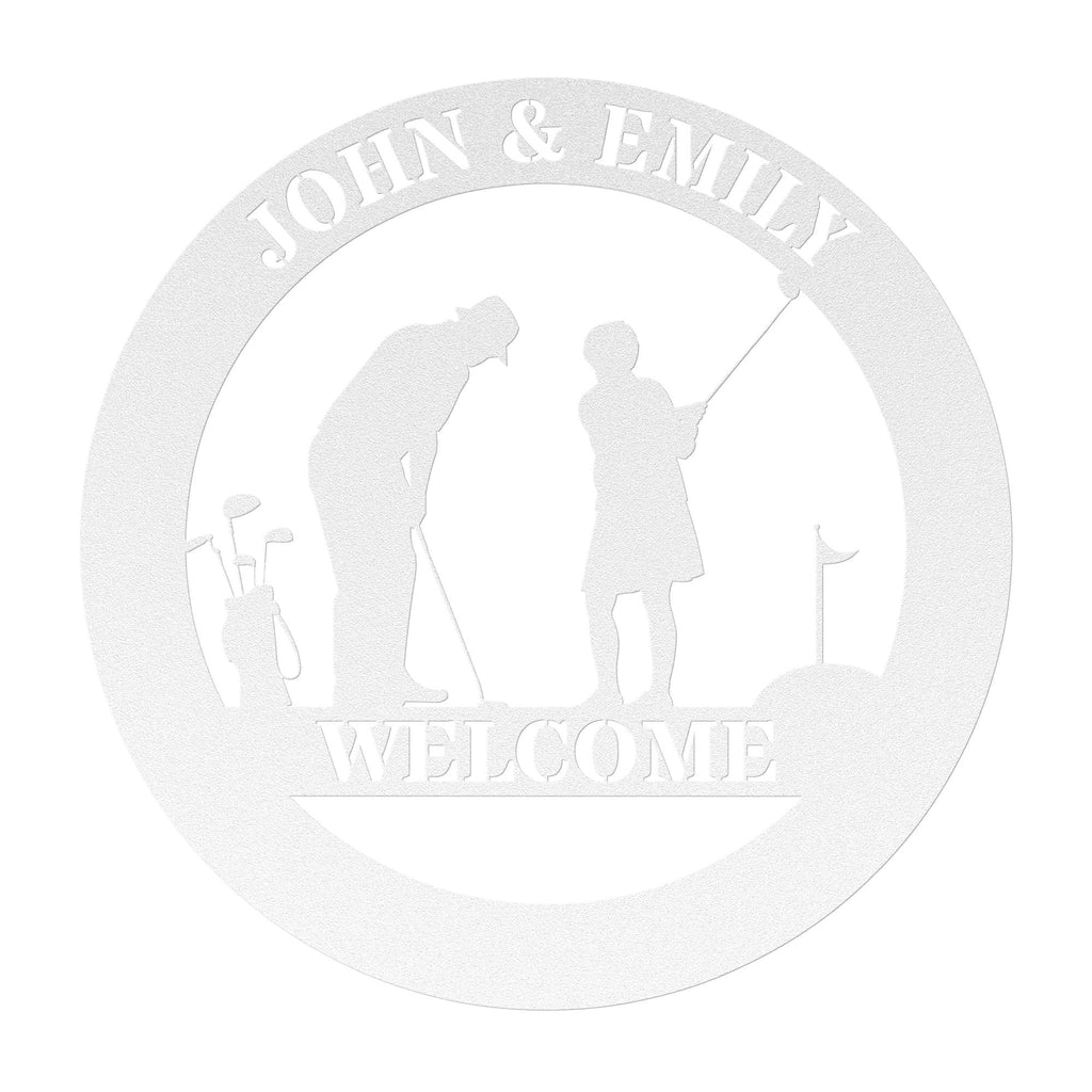 Golf Couple Housewarming Gift