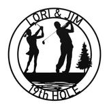 Test Golf Couple