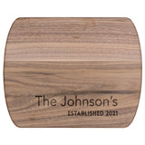 Kitchenware - Couple Anniversary Cutting Board, Wedding Gift,