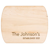 Kitchenware - Couple Anniversary Cutting Board, Wedding Gift,