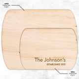 Kitchenware - Couple Anniversary Cutting Board, Wedding Gift,