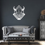 Custom Animal Skull Name Sign