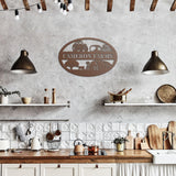 Custom Farm metal Art Name