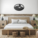 Custom Ranch Name Metal Art Sign