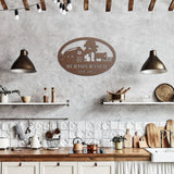 Custom Ranch Name Metal Art Sign
