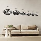 Custom Ranch Name Metal Art Sign