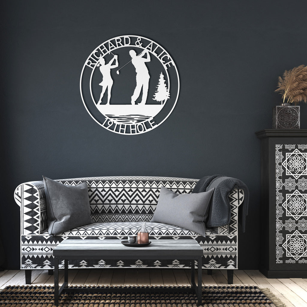 Die-Cut Metal Signs