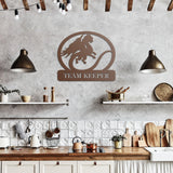 Dragon Fourth Gamer Metal Custom Sign