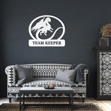 Dragon Fourth Gamer Metal Custom Sign