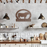 Farm Bull metal art design
