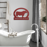 Farm Bull metal art design