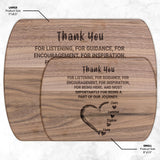 Kitchenware - For Mom Appreciation Wooden Cutting Board From Son And Daughter,