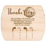 Kitchenware - Gift For Mom, Wooden Cutting Board For Golf Mom