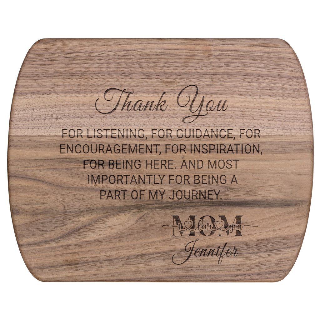 Kitchenware - Gift For Mom From Son Or Daughter, Maple Or Walnut Cutting Board