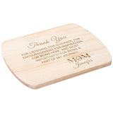 Kitchenware - Gift For Mom From Son Or Daughter, Maple Or Walnut Cutting Board