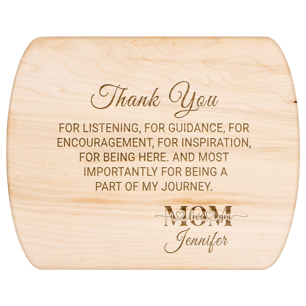 Kitchenware - Gift For Mom From Son Or Daughter, Maple Or Walnut Cutting Board