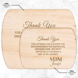 Kitchenware - Gift For Mom From Son Or Daughter, Maple Or Walnut Cutting Board