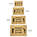 Home Goods - Golf Housewarming Outdoor Mat, Gift For Couples, Golf Gift For Him And Her