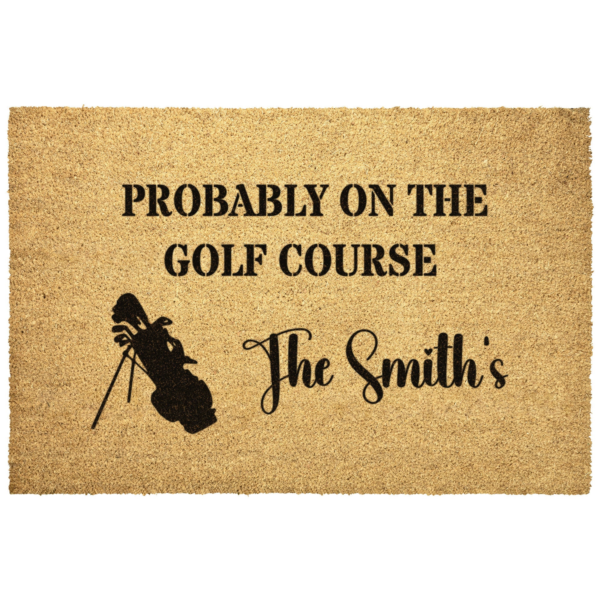 Home Goods - Golf Name Outdoor Mat