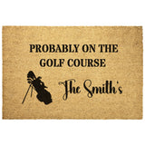 Home Goods - Golf Name Outdoor Mat