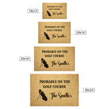 Home Goods - Golf Name Outdoor Mat