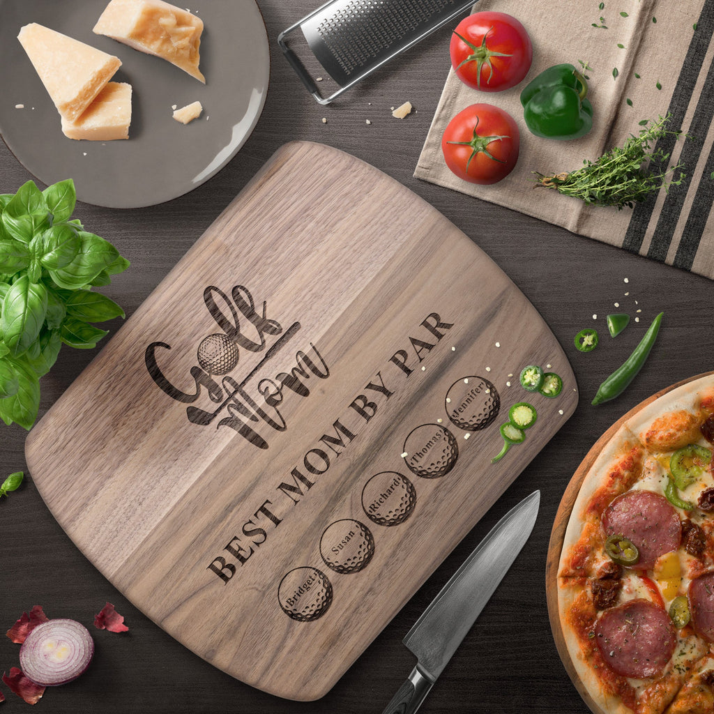 Kitchenware - Personalized Golf Cutting Board, Custom Golf Gift For Mom,