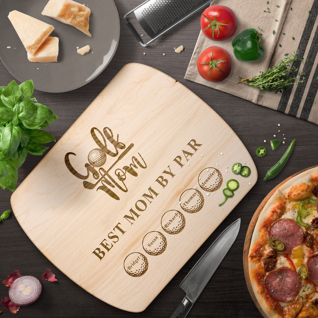 Kitchenware - Personalized Golf Cutting Board, Custom Golf Gift For Mom,