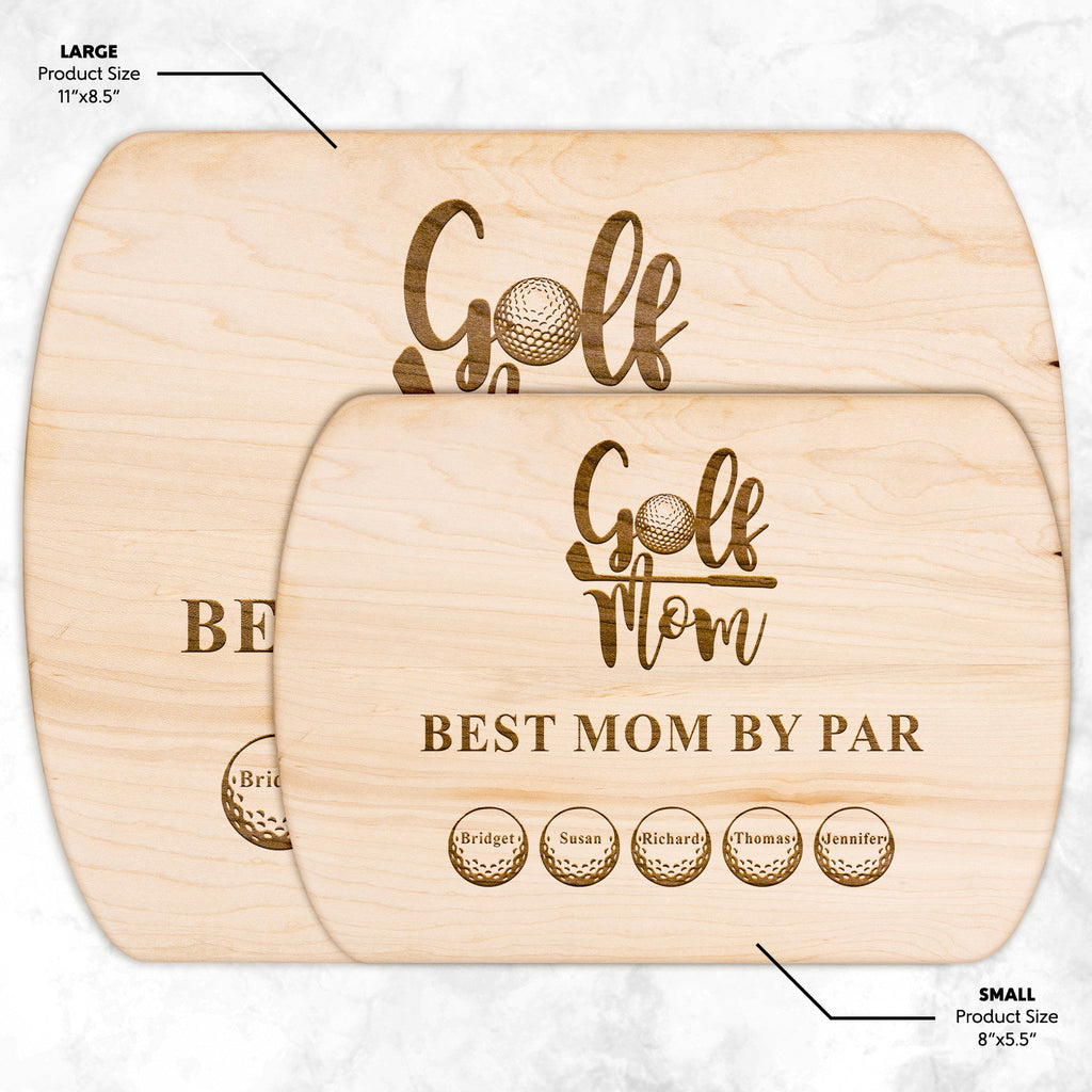 Kitchenware - Personalized Golf Cutting Board, Custom Golf Gift For Mom,