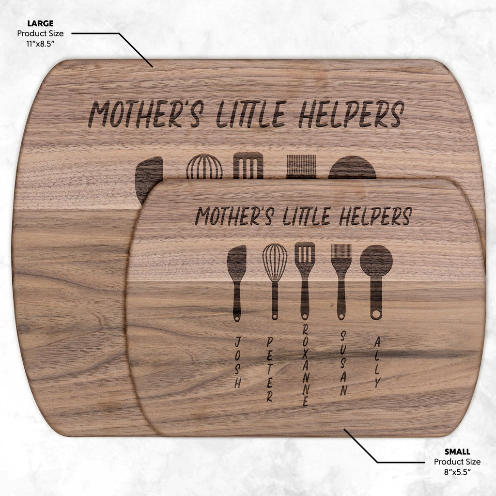 Kitchenware - Personalized Mother's Day Gift, Custom Gift For Mom, Wooden Cutting Board For Mom