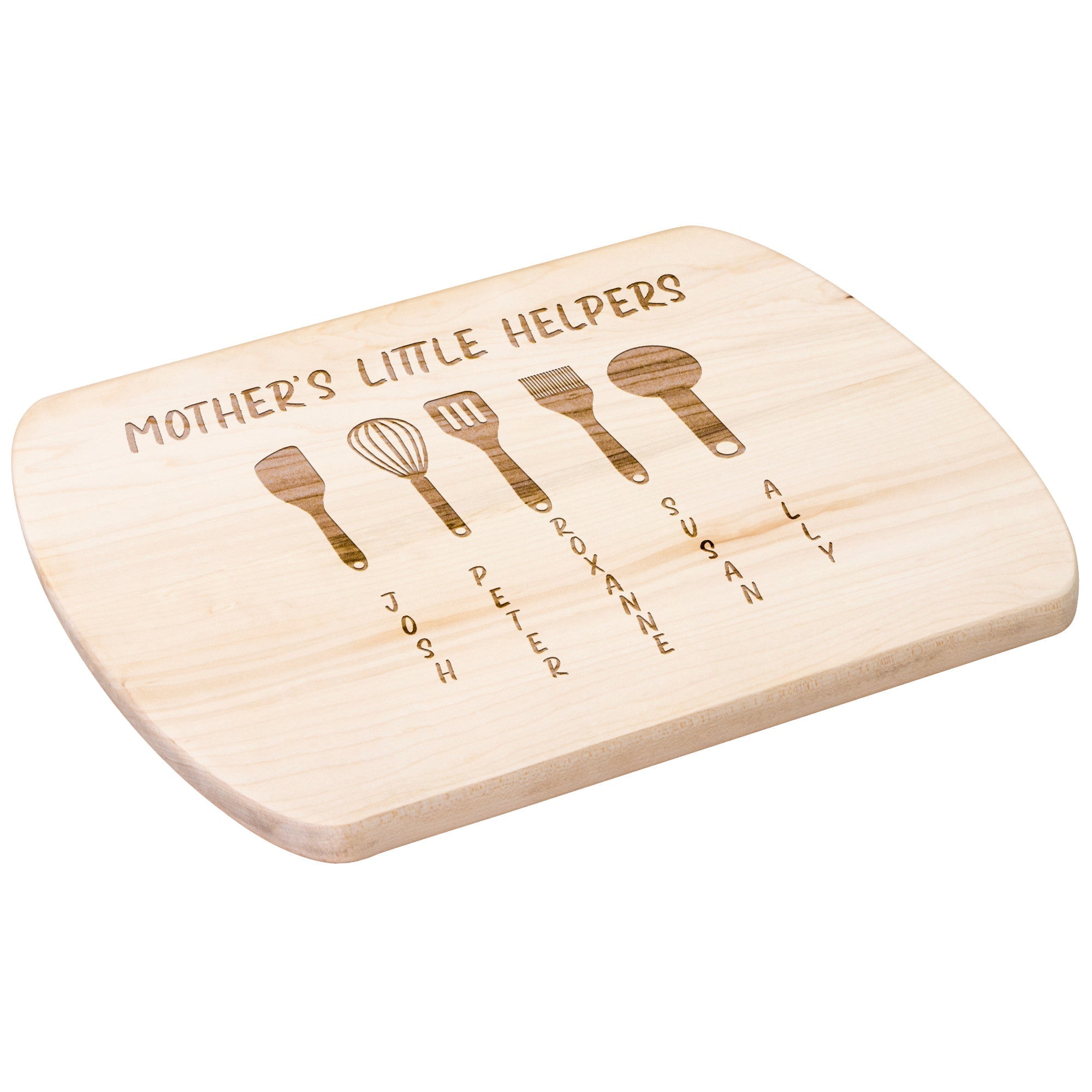 Kitchenware - Personalized Mother's Day Gift, Custom Gift For Mom, Wooden Cutting Board For Mom