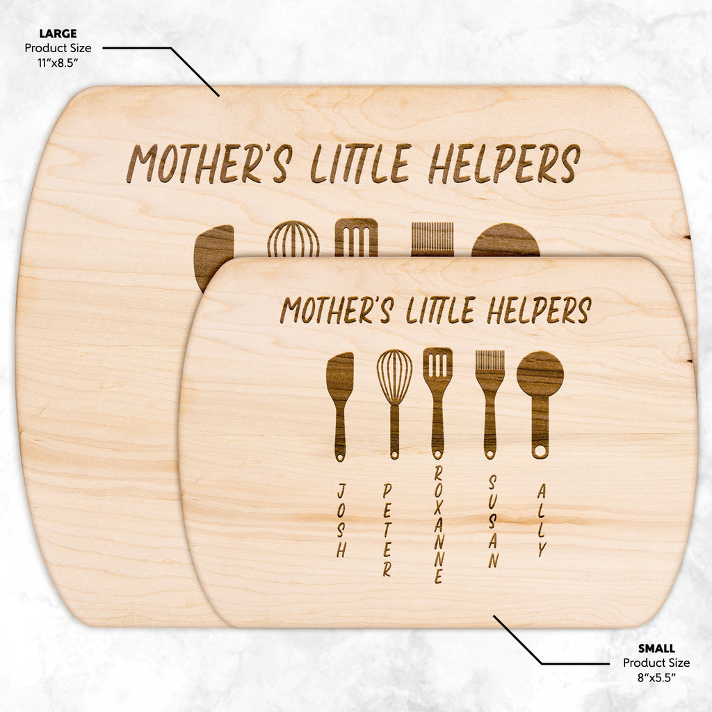 Kitchenware - Personalized Mother's Day Gift, Custom Gift For Mom, Wooden Cutting Board For Mom