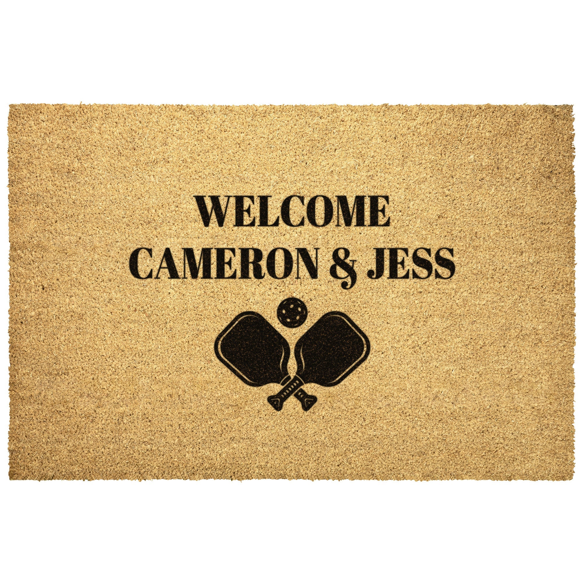 Home Goods - Pickleball Welcome Outdoor Mat