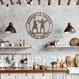 Sole Mate Gym Metal Wall Art