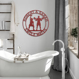 Sole Mate Gym Metal Wall Art