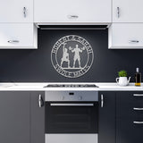 Sole Mate Gym Metal Wall Art