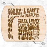 Kitchenware - Sourdough Gift, Funny Cutting Board For Mon
