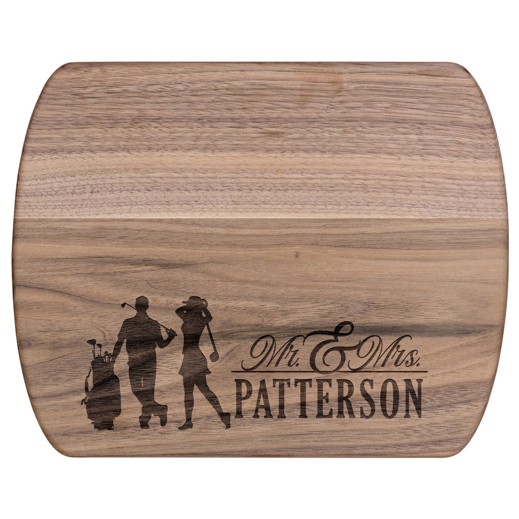 Kitchenware - Wedding Gift For Golf Couple, Wooden Cutting Board Golf Gift, Housewarming Golf Gift