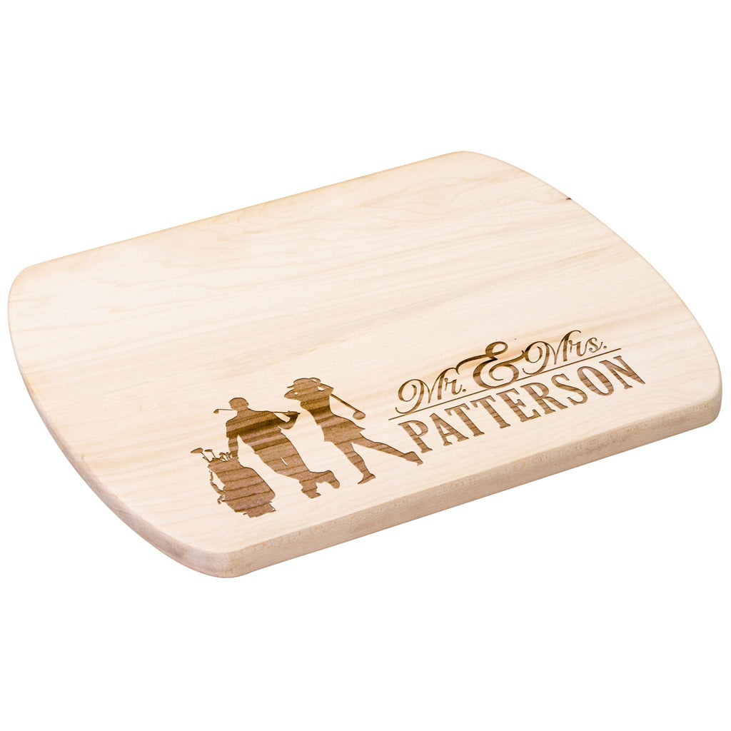 Kitchenware - Wedding Gift For Golf Couple, Wooden Cutting Board Golf Gift, Housewarming Golf Gift