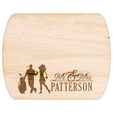 Kitchenware - Wedding Gift For Golf Couple, Wooden Cutting Board Golf Gift, Housewarming Golf Gift