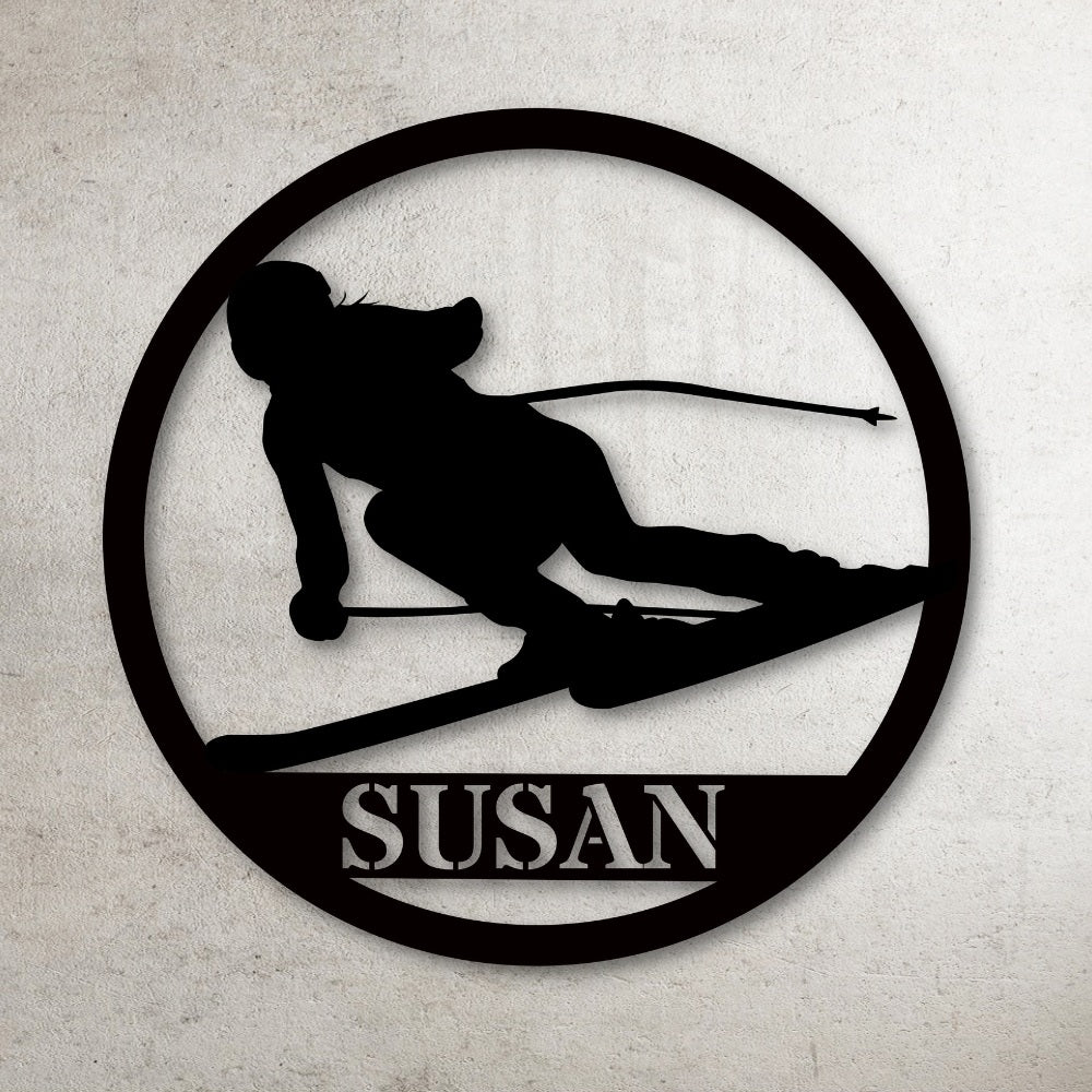 Female Skier