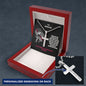 Firefighter Dad believing in me necklace