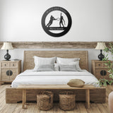Tennis Couple Monogram