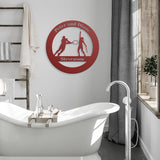 Tennis Couple Monogram