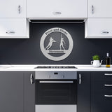 Tennis Couple Monogram