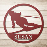Female Skier