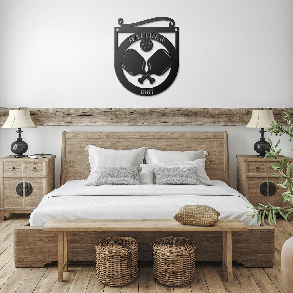 Pickleball Hanging Sign
